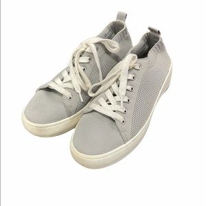 Steve Madden gray mesh like sneaker